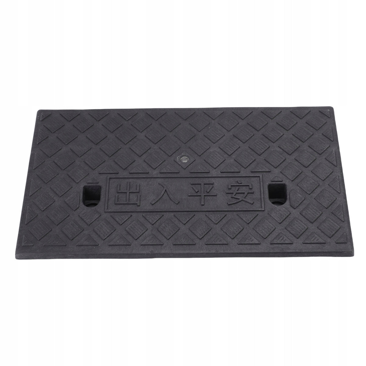 Driveway Threshold Ramp Black Double Holes For Sidewalk Ramp With RJ Manufacturer code AG250710003905