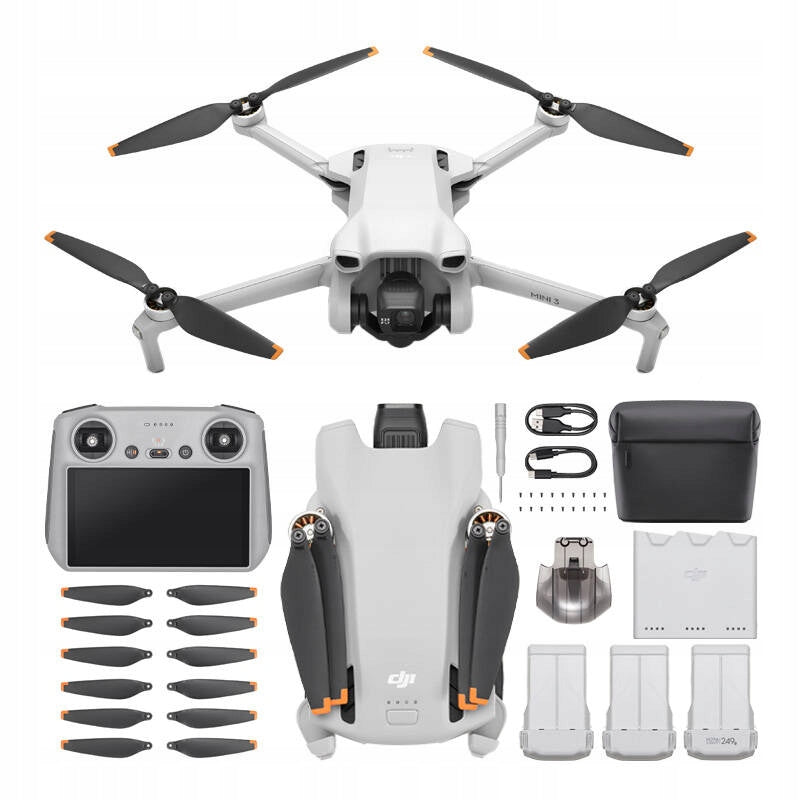 DJI Mini 3 Fly More Combo mit DJI RC-Fernbedienung 