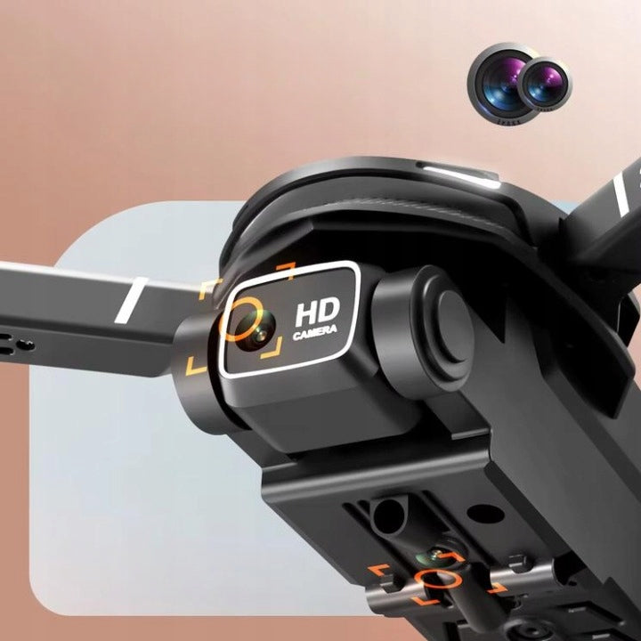 Drone 2 Cameras 5x Battery Remote Controlled WiFi App Suitcase Gift Manufacturer code Dron 2 Kamery 5x Bateria