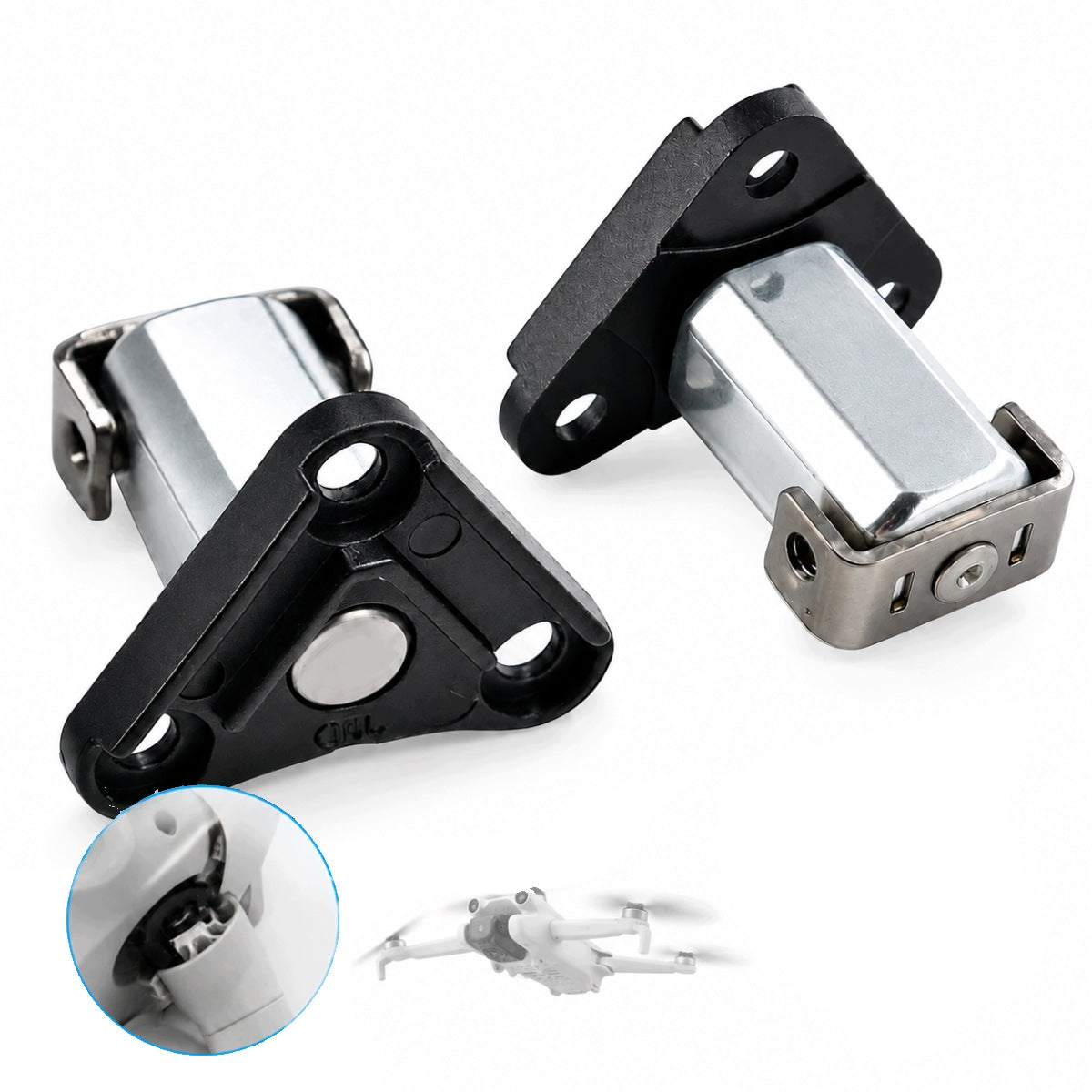 Drone Arm Hinge Holder for DJI Mini 3 / 4 PRO / 5 PRO + SCREWS