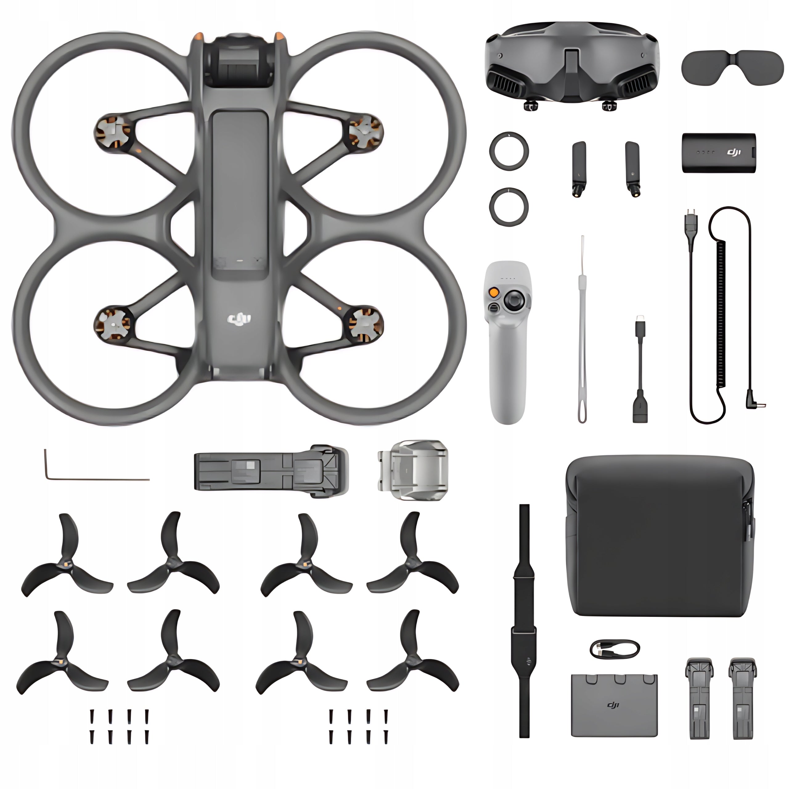 Drone DJI Avata 2 Pro-View Combo 10000 m 2150 mAh
