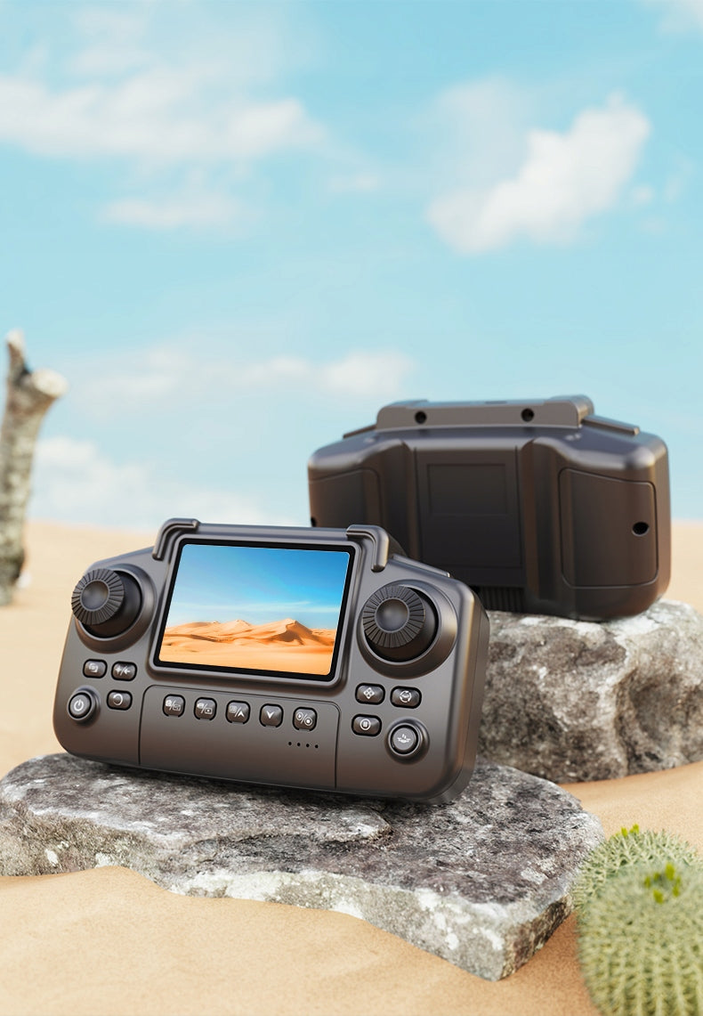 Drone E88LCD with 4K camera electric 3 batteries range 250 m Brand WINANQE