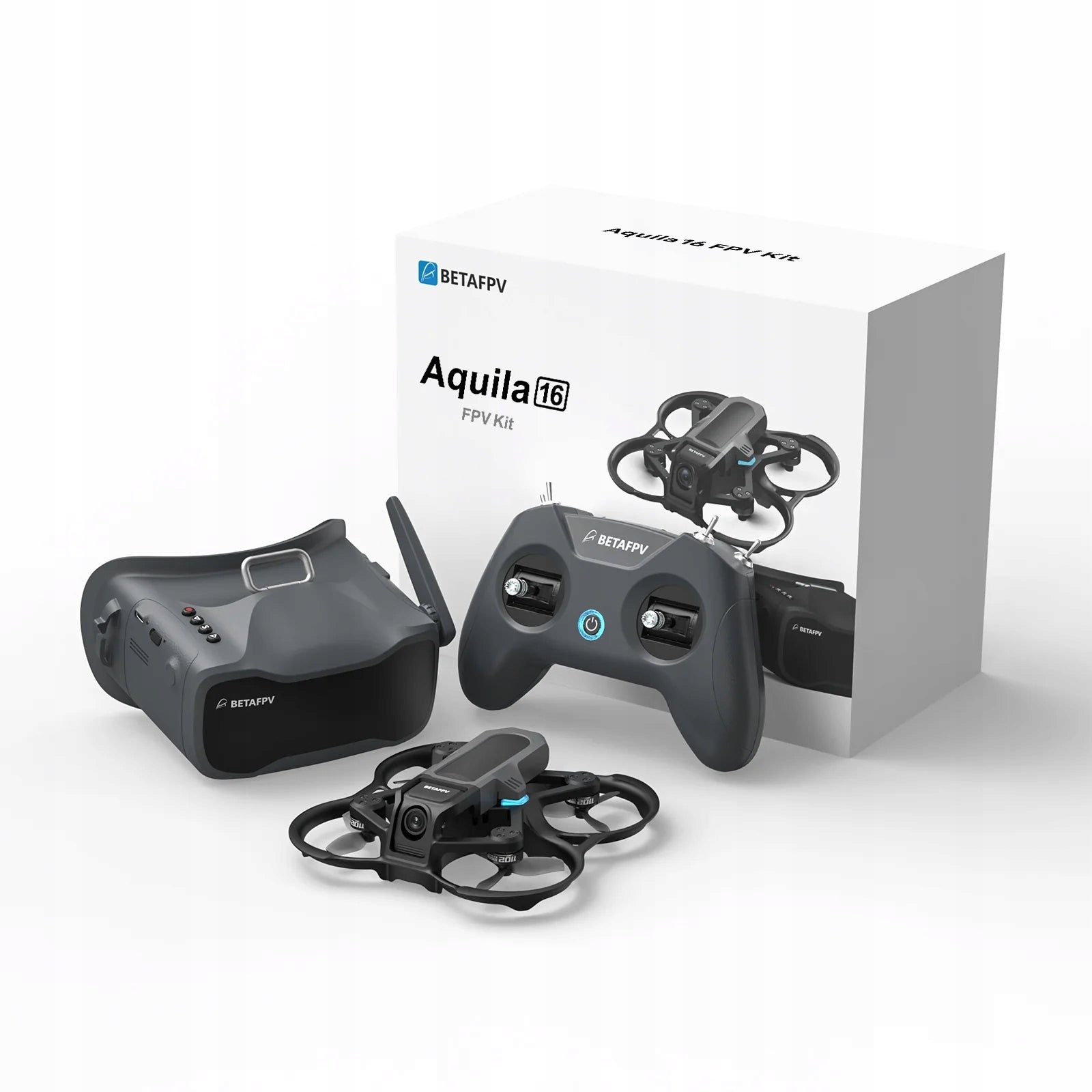 Drone Kit, Goggles BetaFPV Aquila16 FPV Kit EAN (GTIN) 735133999906