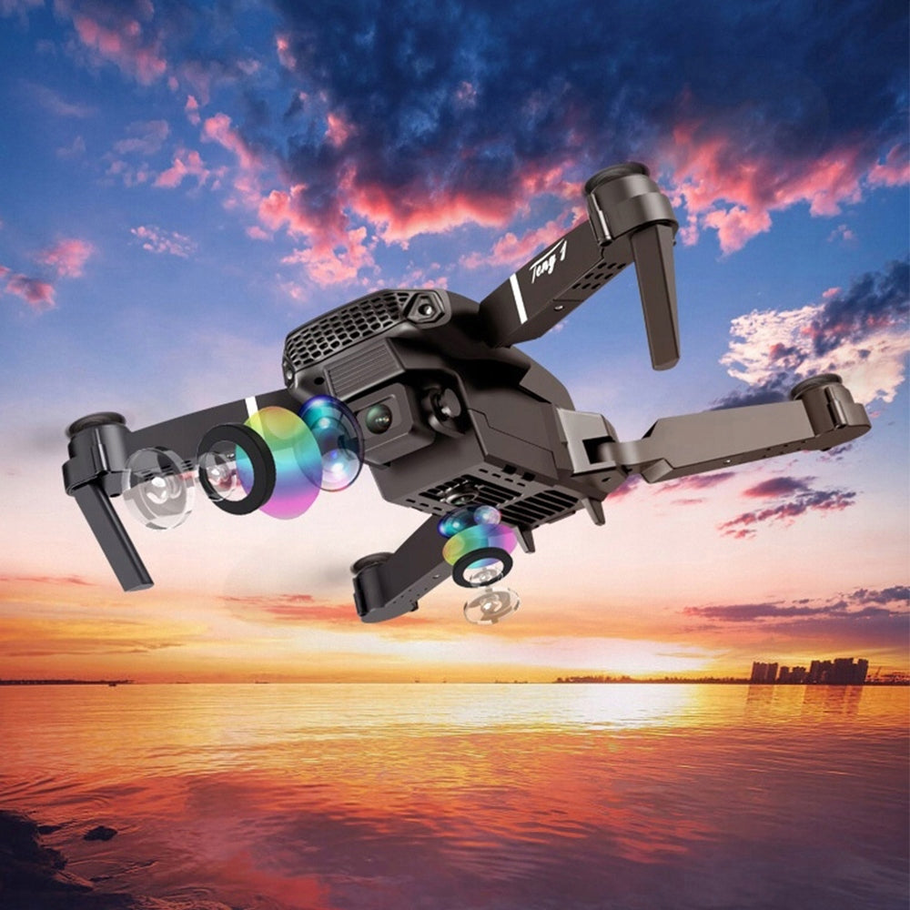 Drone Quadrocopter 4k With Double Camera Wifi Back To Start Flip 3d Gift Packaging status original
