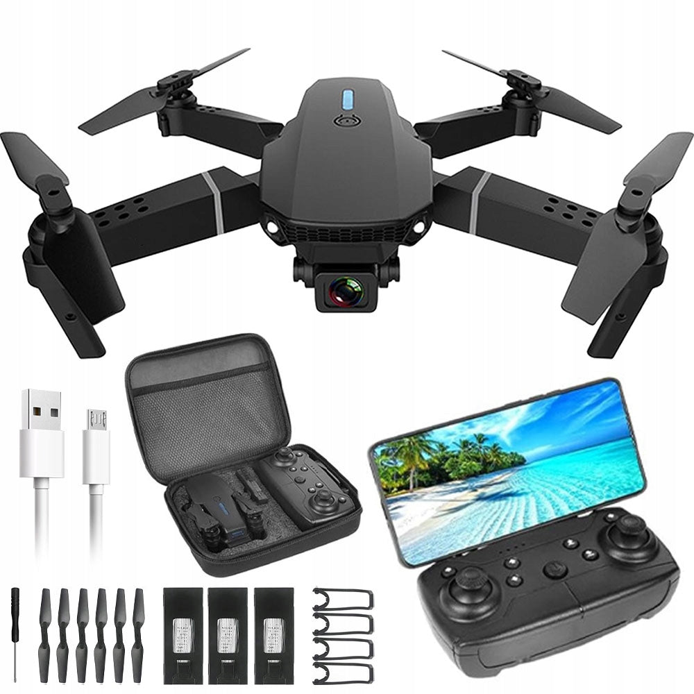 Drone With Camera 4k Hd Wifi Function Follow Me Lot 15 Min Remote Control 100m For Gift