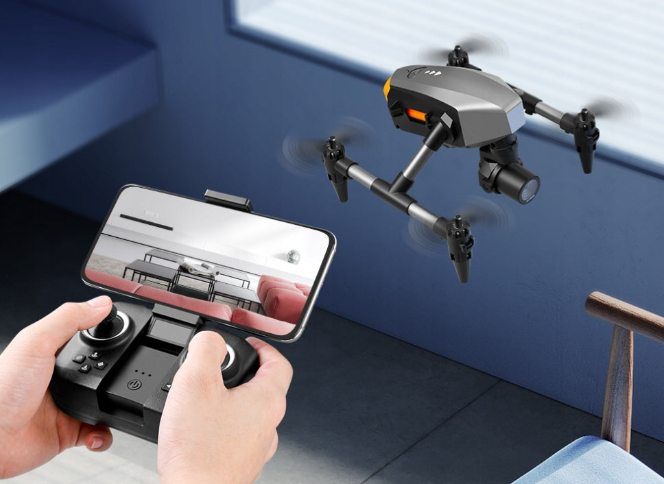Drone With Camera Professional Remote Controlled With Obstacle Avoidance Suitcase Packaging status original