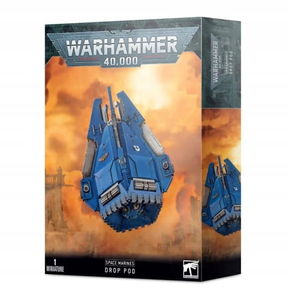 Miniatiūrų rinkinys Space Marines Drop Pod, 48-27