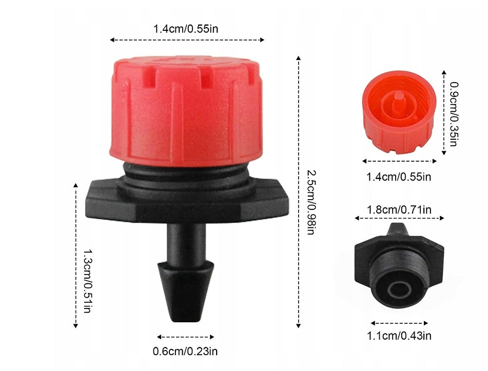 Dropper with Flow Control ST75 - 100 pcs Model 1