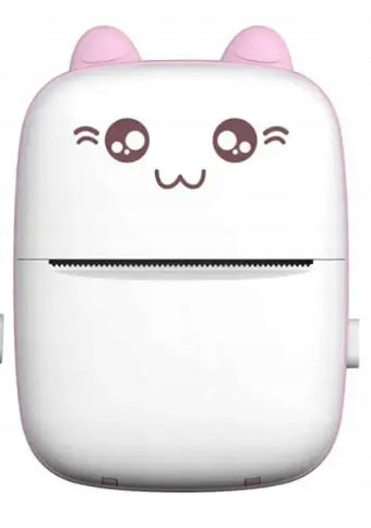Mini-Thermodrucker, 15 Thermorollen + Stifte gratis 