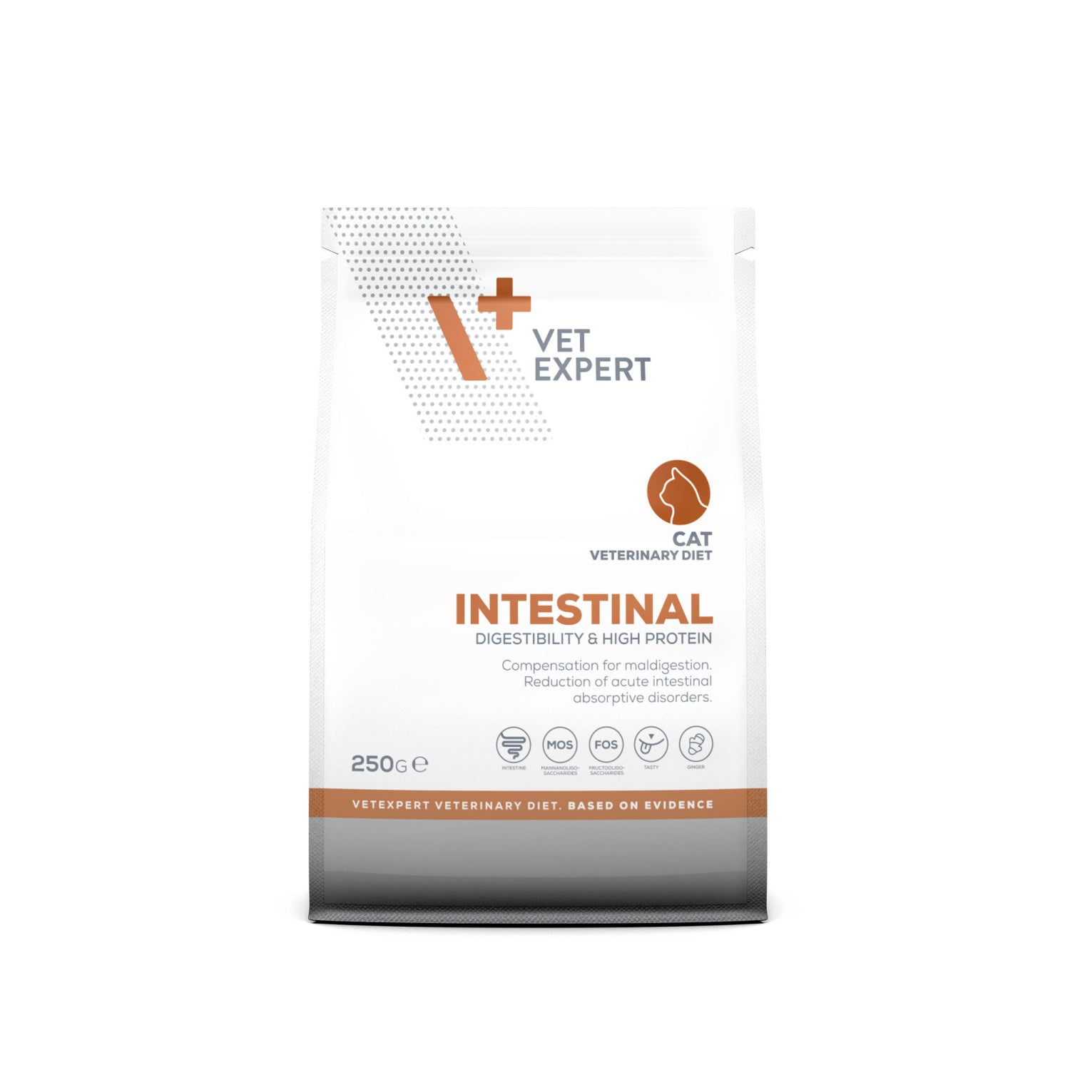 Dry Cat Food Digestion Support Vet Expert Intestinal 250 g