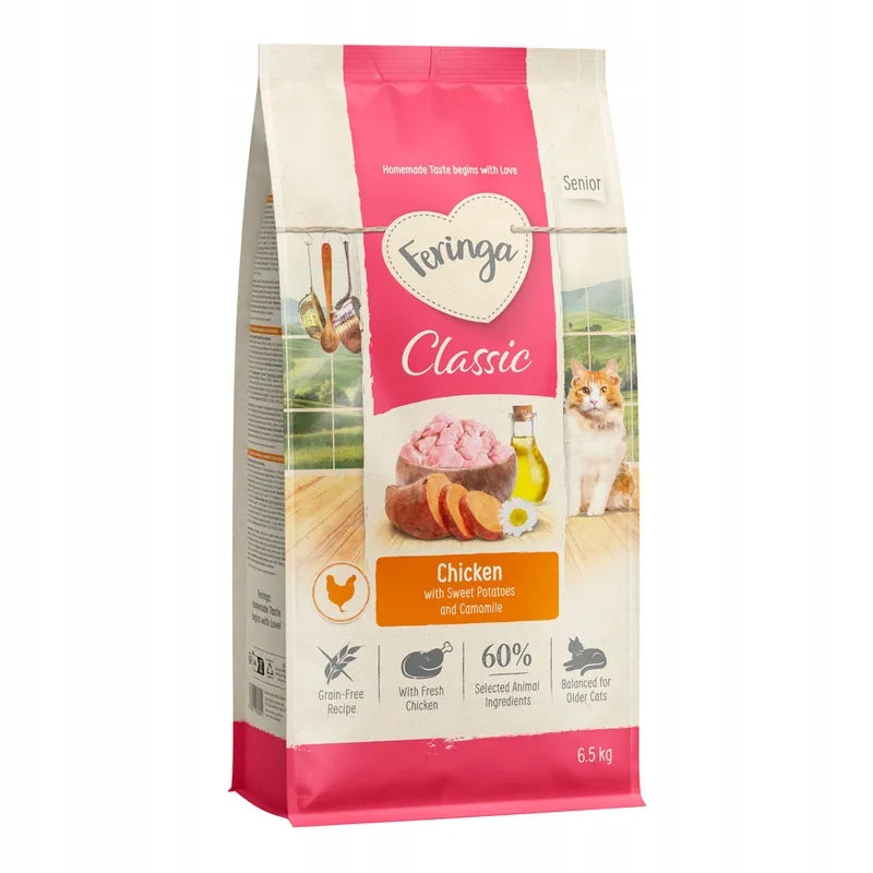 Dry Cat Food Feringa Senior Taste Chicken 6,5 kg