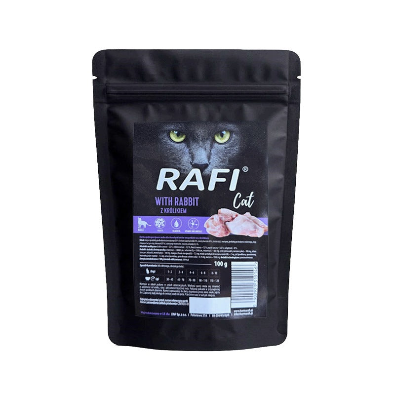 Dry Cat Food Rafi Cat with Rabbit 100 g