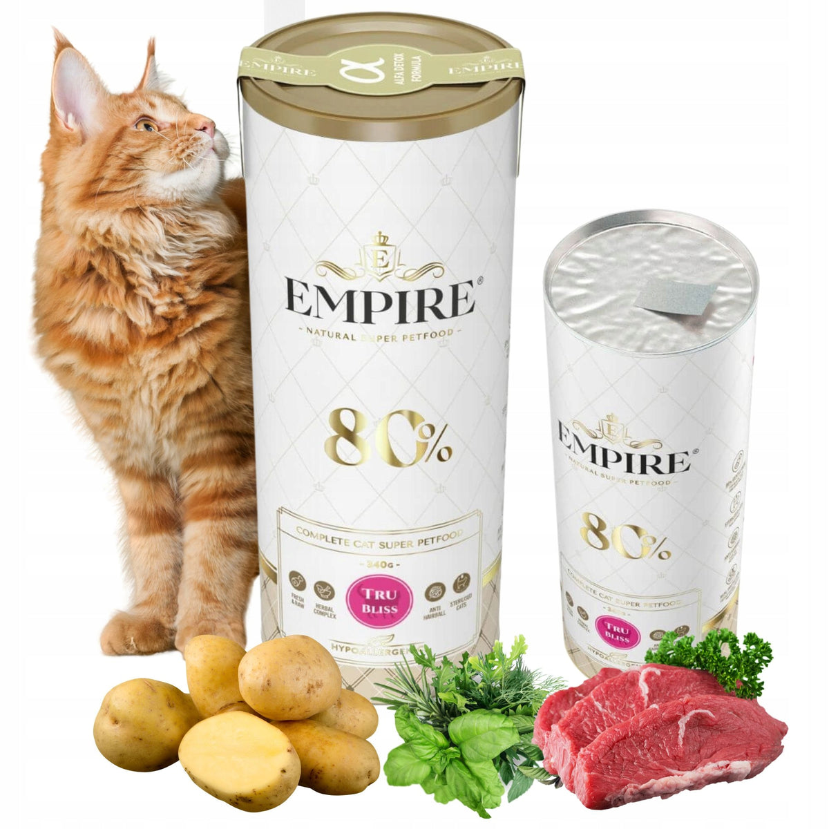 Dry Cat Food after Sterilization Detachment 340g EMPIRE Hypoallergenic