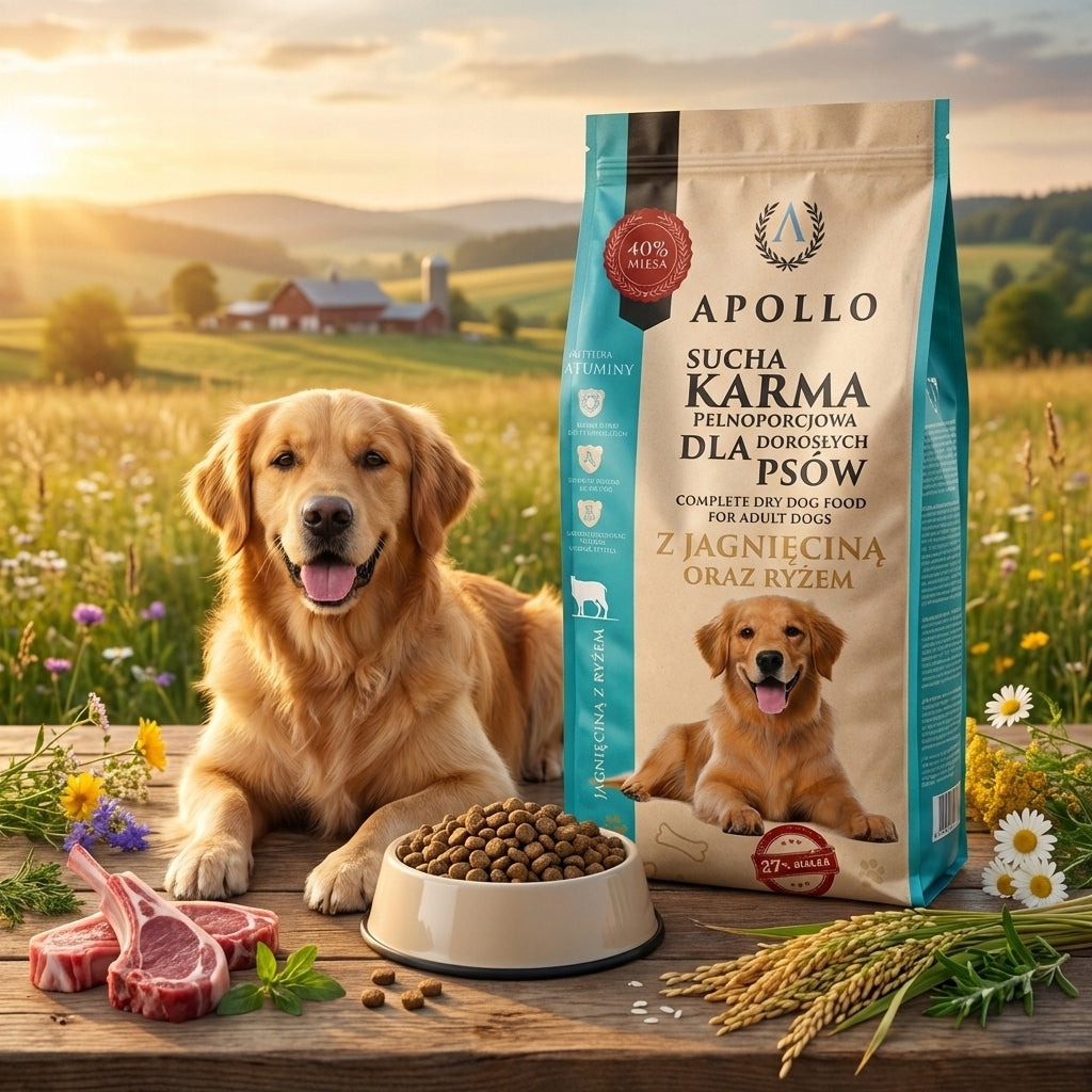 Dry Dog Food with Vitamins Large Breed Shepherd 10kg Packaging status original