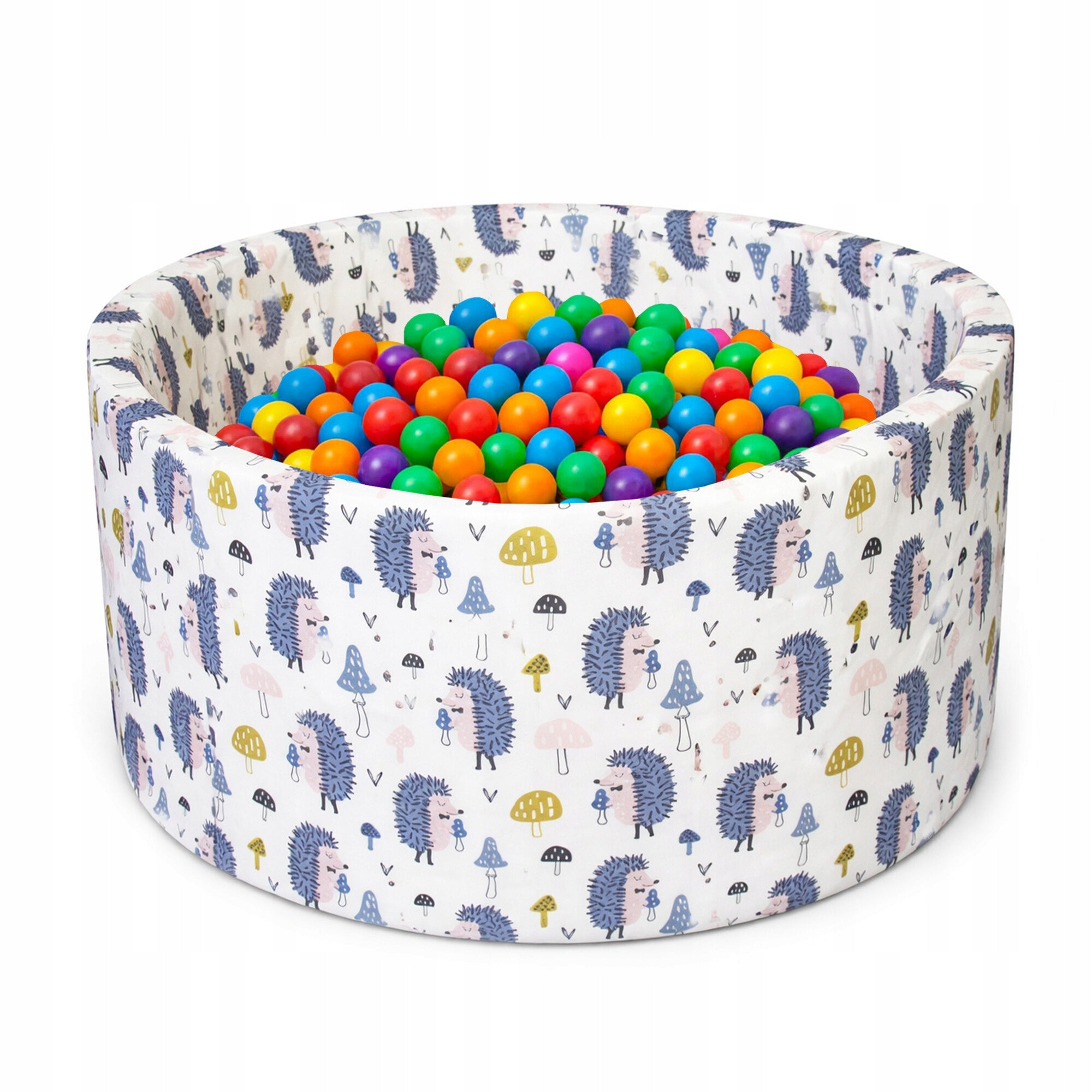 Dry Foam Pool with Balls Aga 90x40cm for Children Balls Pattern Hedgehog Manufacturer code DS5946
