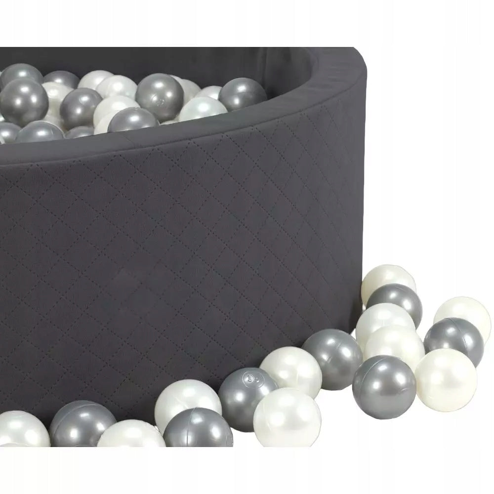 Dry Pool + 200 Balls 90x30cm For Children Graphite Velvet Polish Sewing Gender boys girls unisex