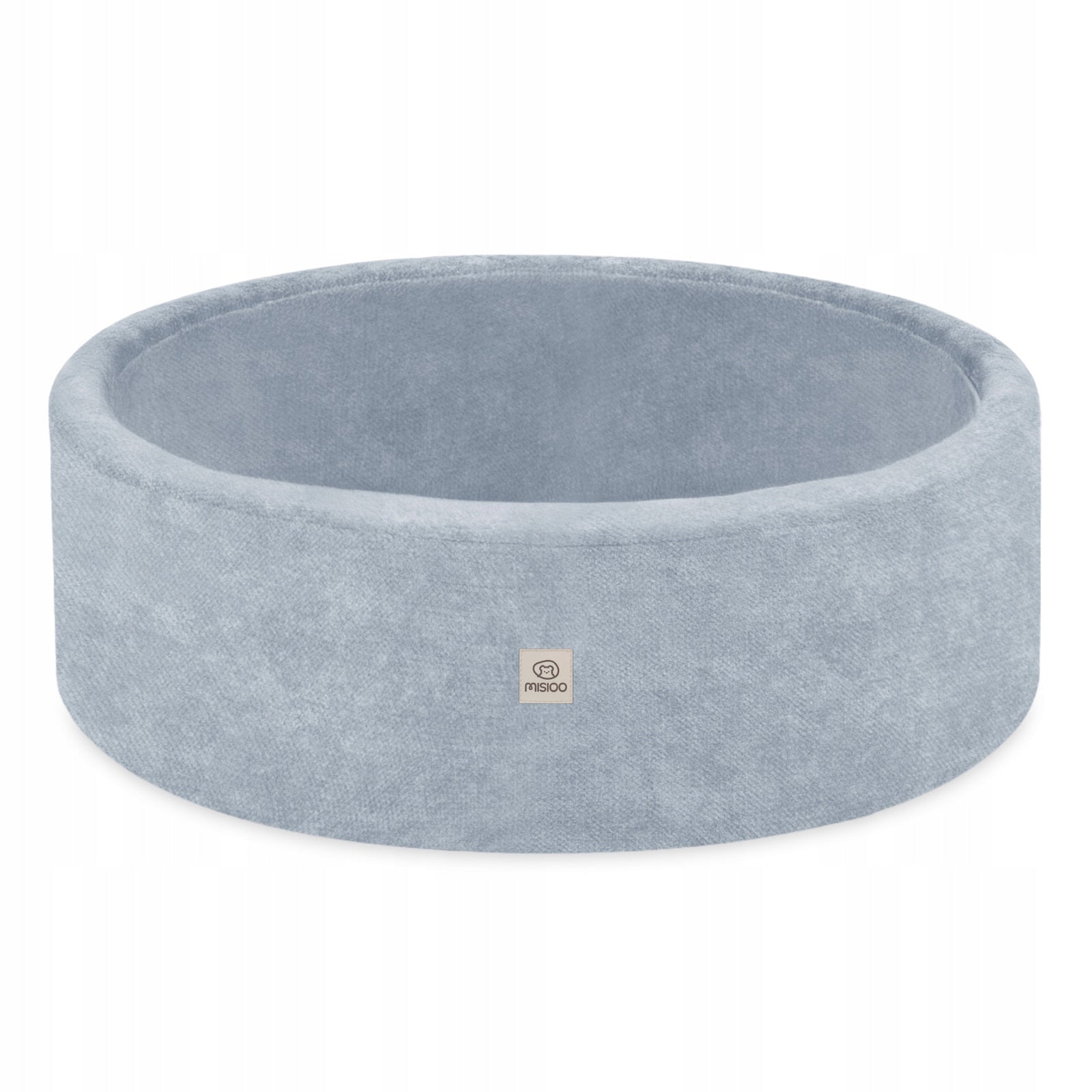Dry Pool Without Balls 90x30 Foam Blue Chenille Premium Misioo