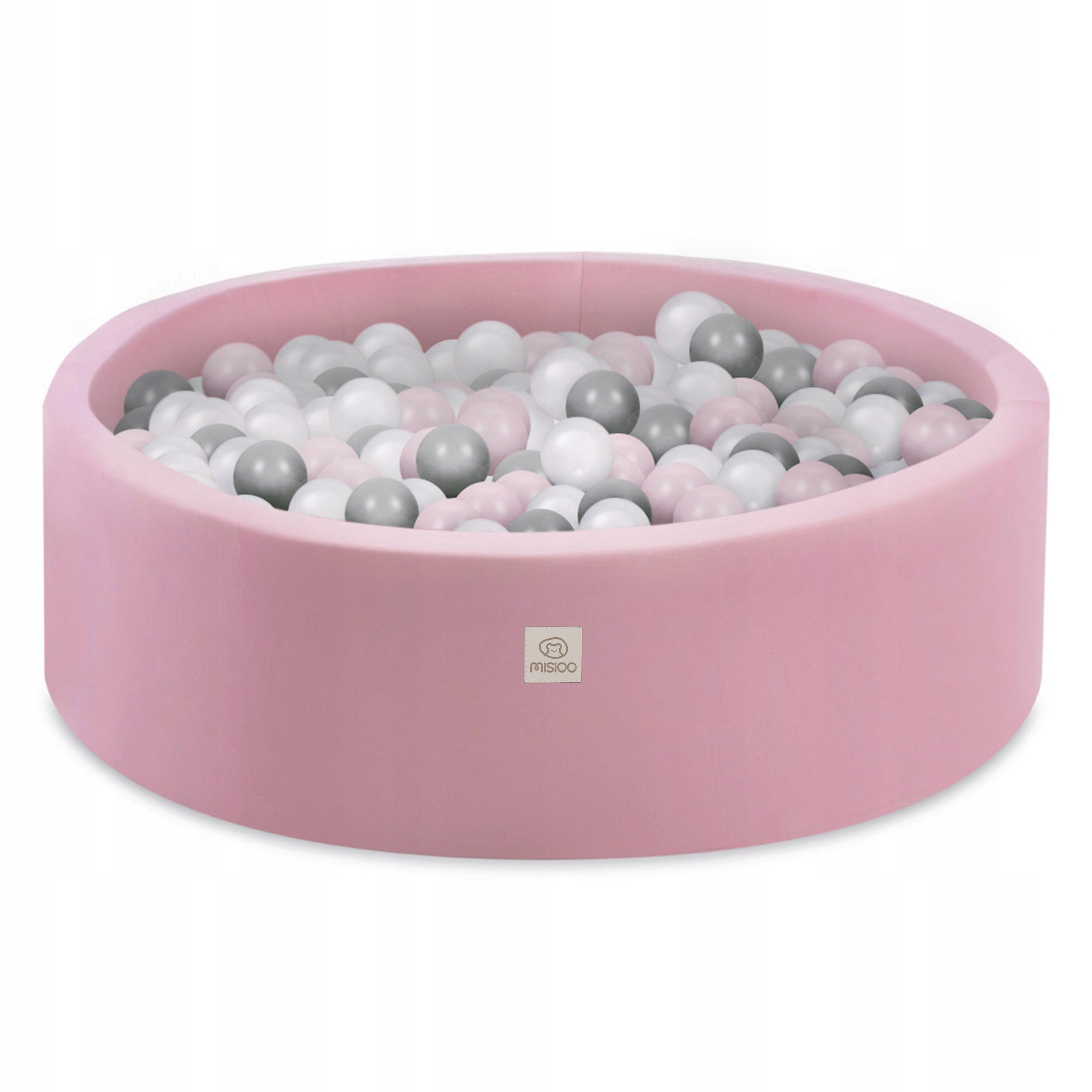 Dry Pool with Balls 90x30 Foam Pink Smart 200 balls MISIOO