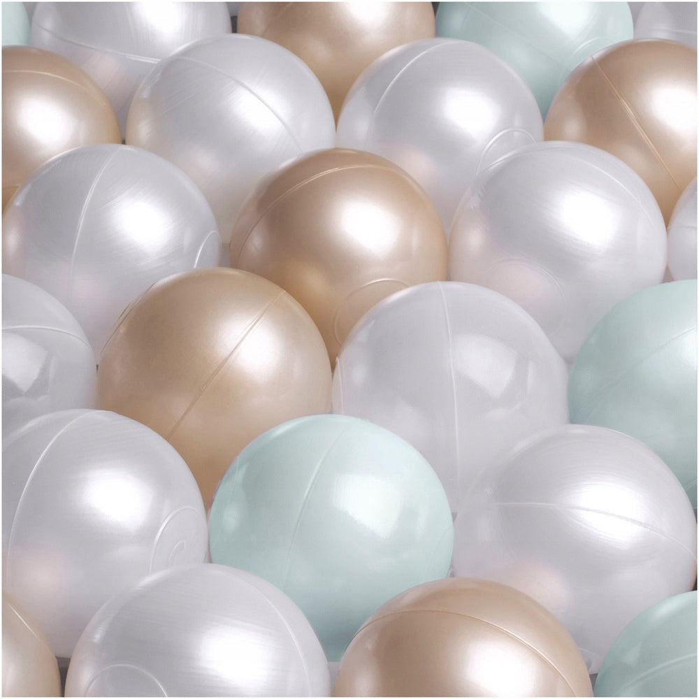 Dry Pool with Balls 90x30 Foam Pool Grey Corduroy 300 balls MISIOO Brand Misioo