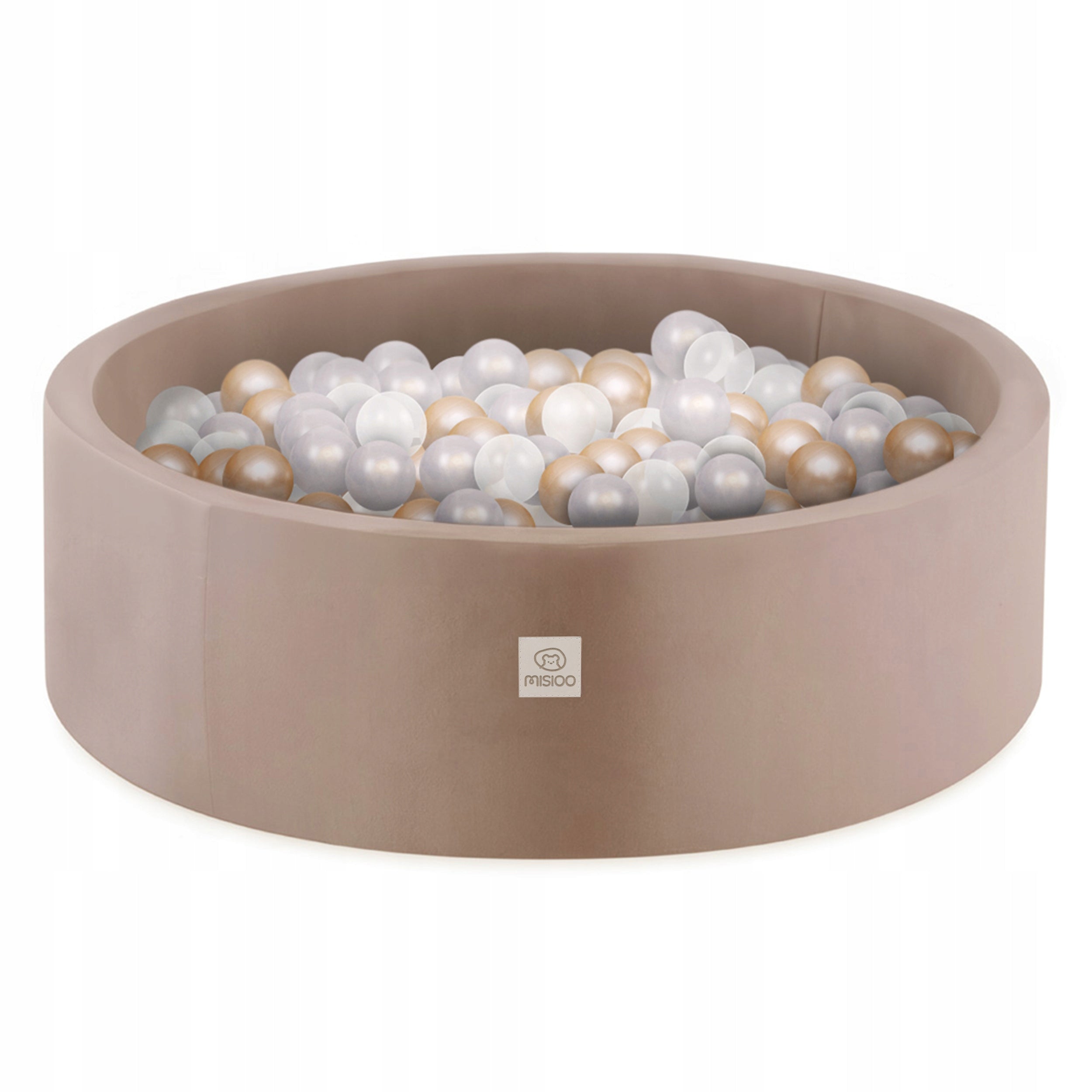 Dry Pool with Balls Children's Playpen MISIOO Velvet 200 Balls