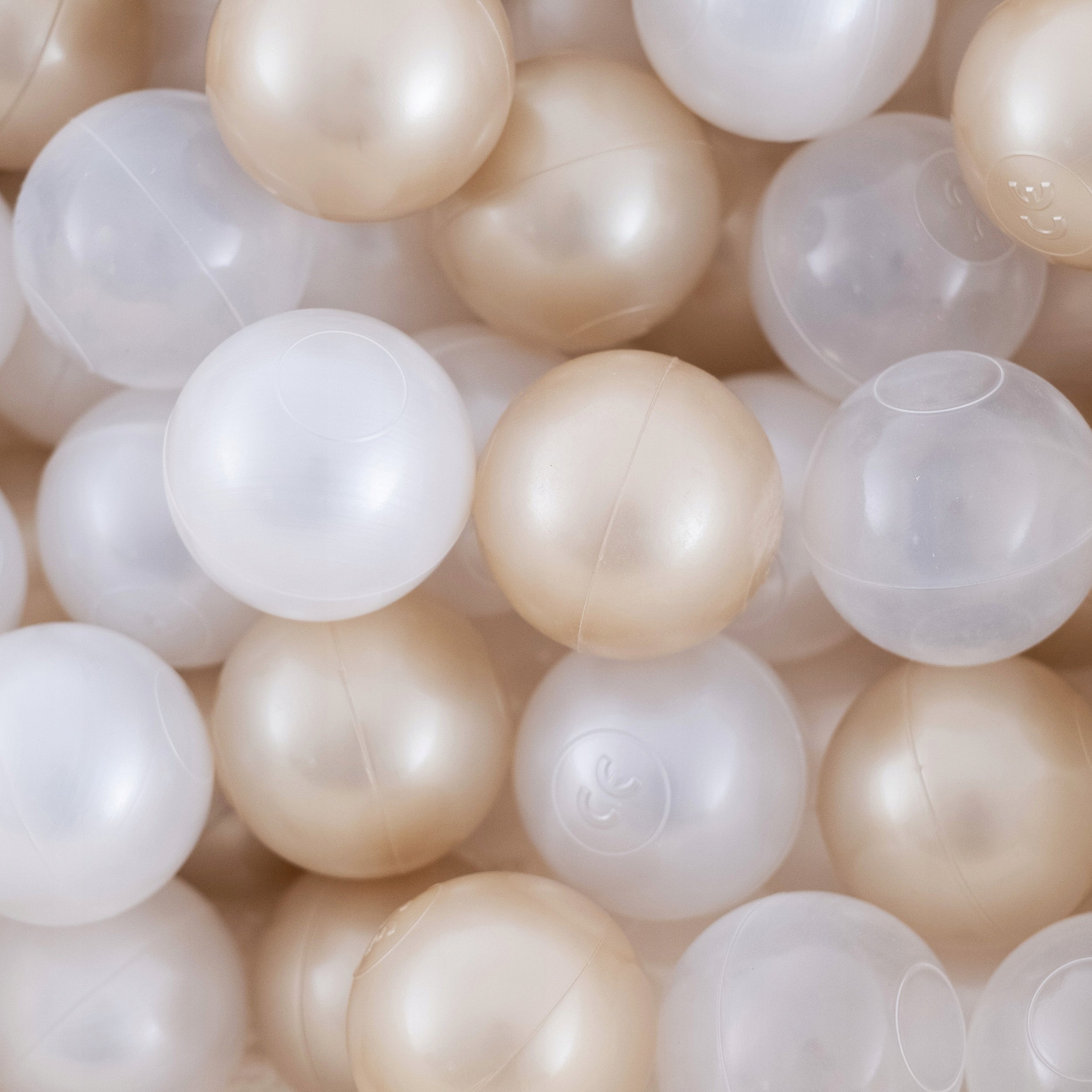 Dry Pool with Balls Foam Flower Beige Corduroy 200 balls MISIOO 95x30 Manufacturer code Basenik mały Sztruks Dla Niemowląt