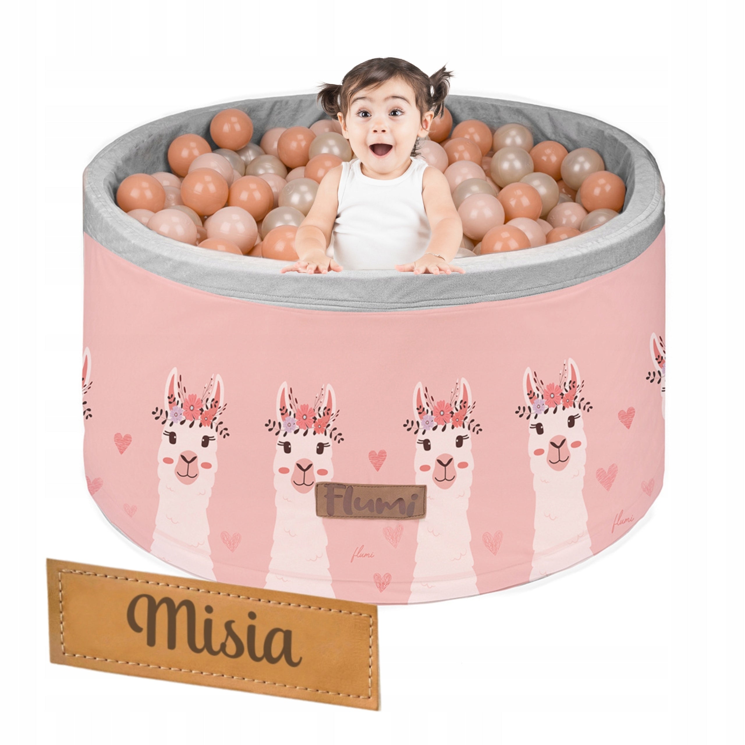 Dry ball pool for children 90x40 200 balls FREEBIES FLUMI