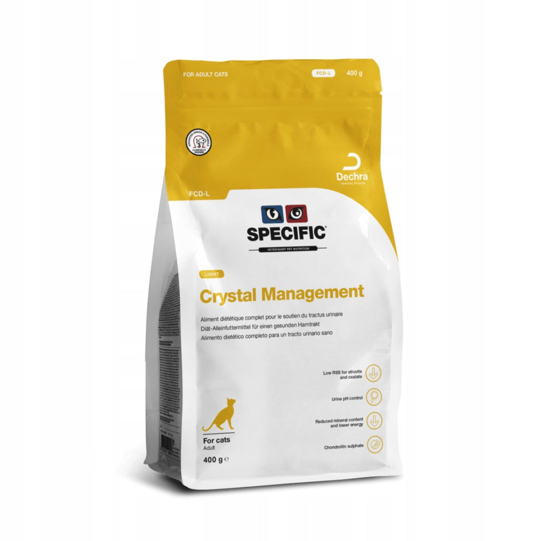 Dry cat food Crystal Management Light FCD-L 400g