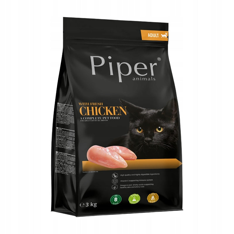 Dry cat food Piper chicken 3kg