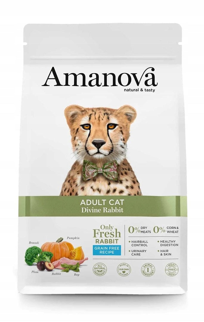 Dry cat food - rabbit