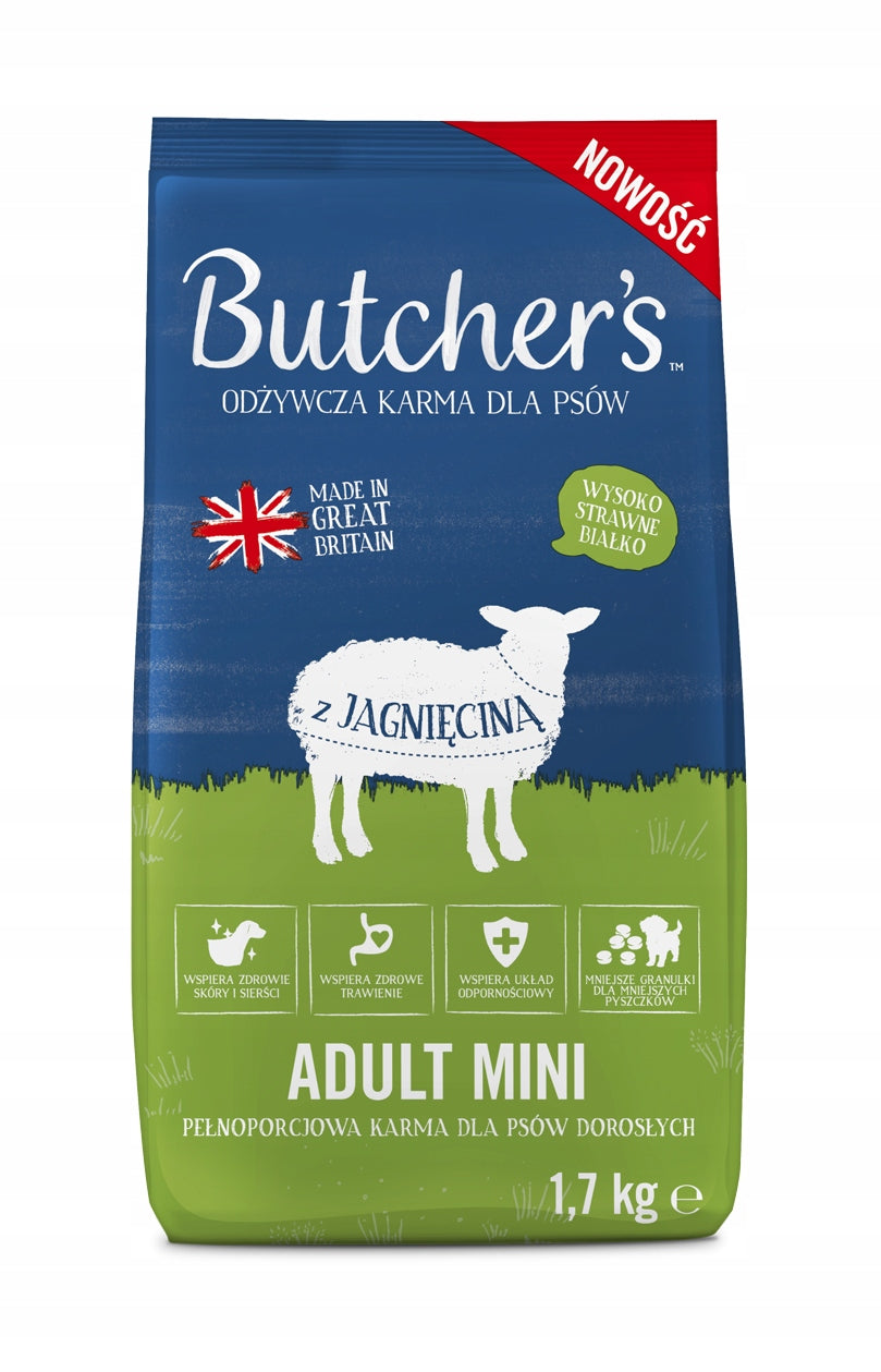 Dry dog food Butchers Original lamb 1,7kg for small breeds