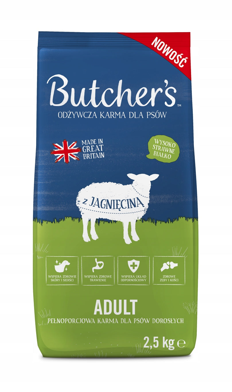 Dry dog food Butchers Original lamb with vitamins 2,5kg