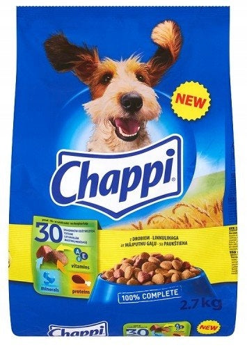 Dry food Chappi poultry vegetables 2,7 kg Manufacturer code 5900951252778
