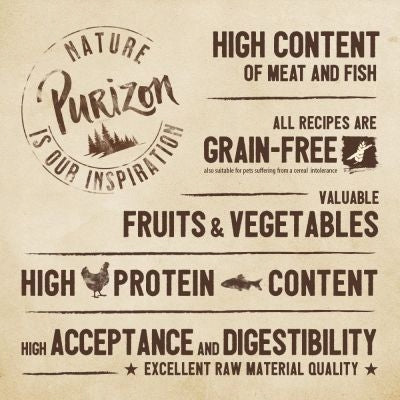 Dry food Purizon Adult Sterilised for cats, chicken and fish 6,5 kg Brand Purizon