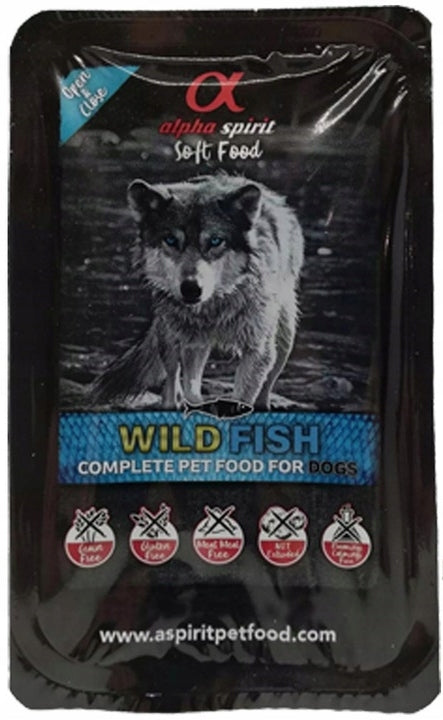 Dry food Semi-soft monoprotein Alpha Spirit Wild Fish fish 10x 200g 2kg Brand Alpha Spirit