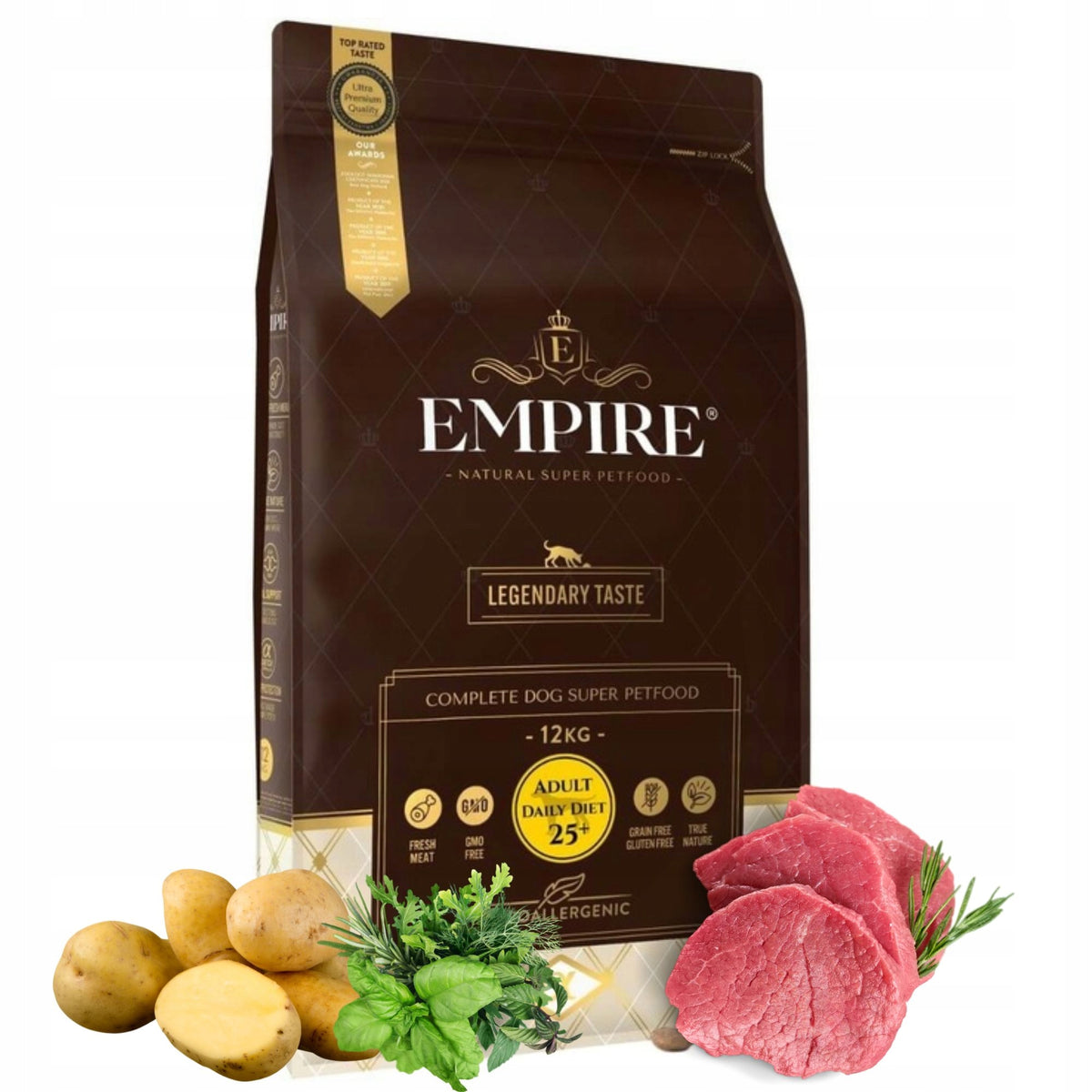Dry food for Labrador EMPIRE hypoallergenic 14kg Packaging status original