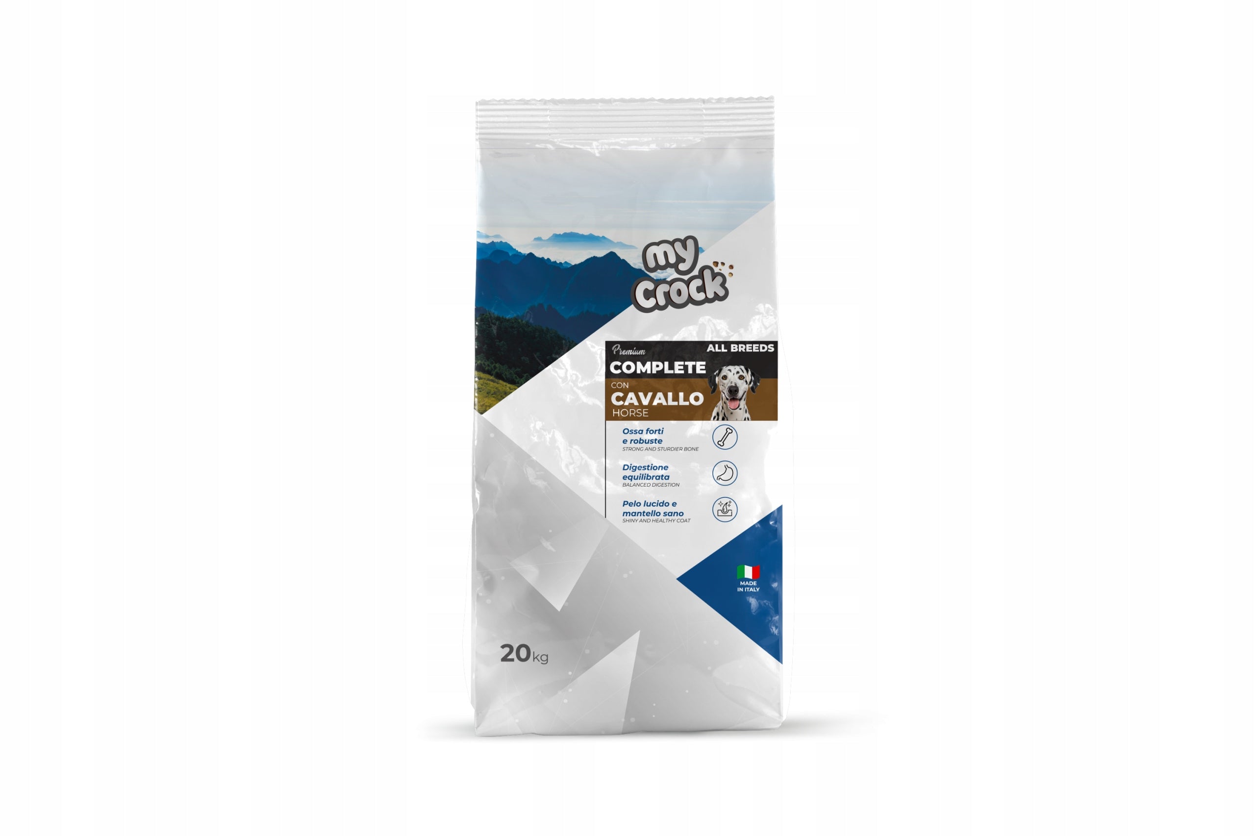 Dry food for adult dog with horsemeat 15 kg without chicken hypoallergenic Packaging status original