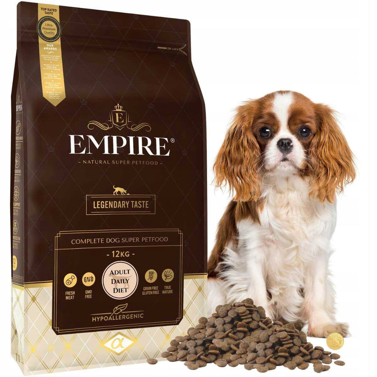 Dry food for adult dogs EMPIRE small and medium breeds 12kg Brand Empire