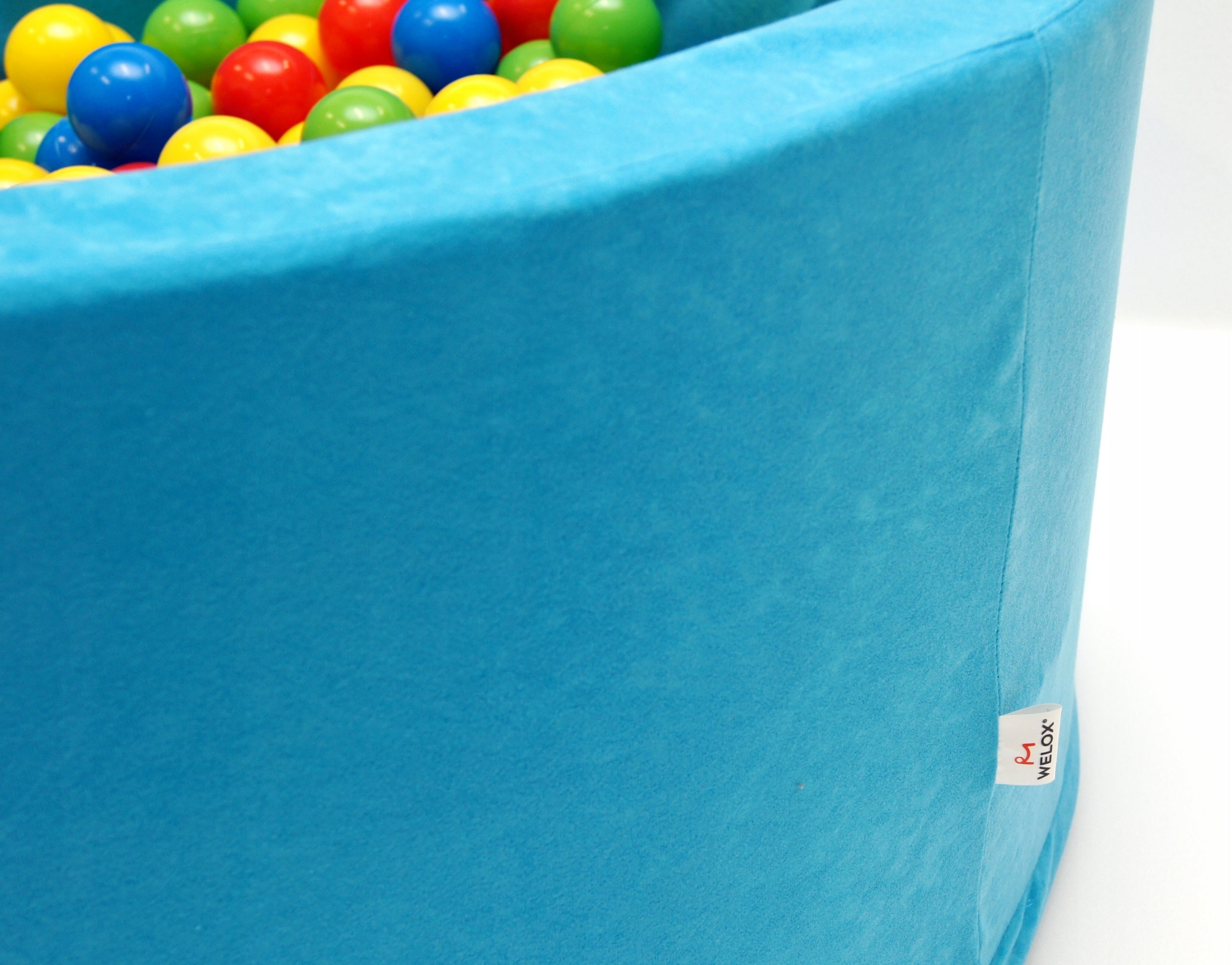 Dry pool round Welox with balls 200 balls 90x40 balls playpen Manufacturer code Welox sp zoo