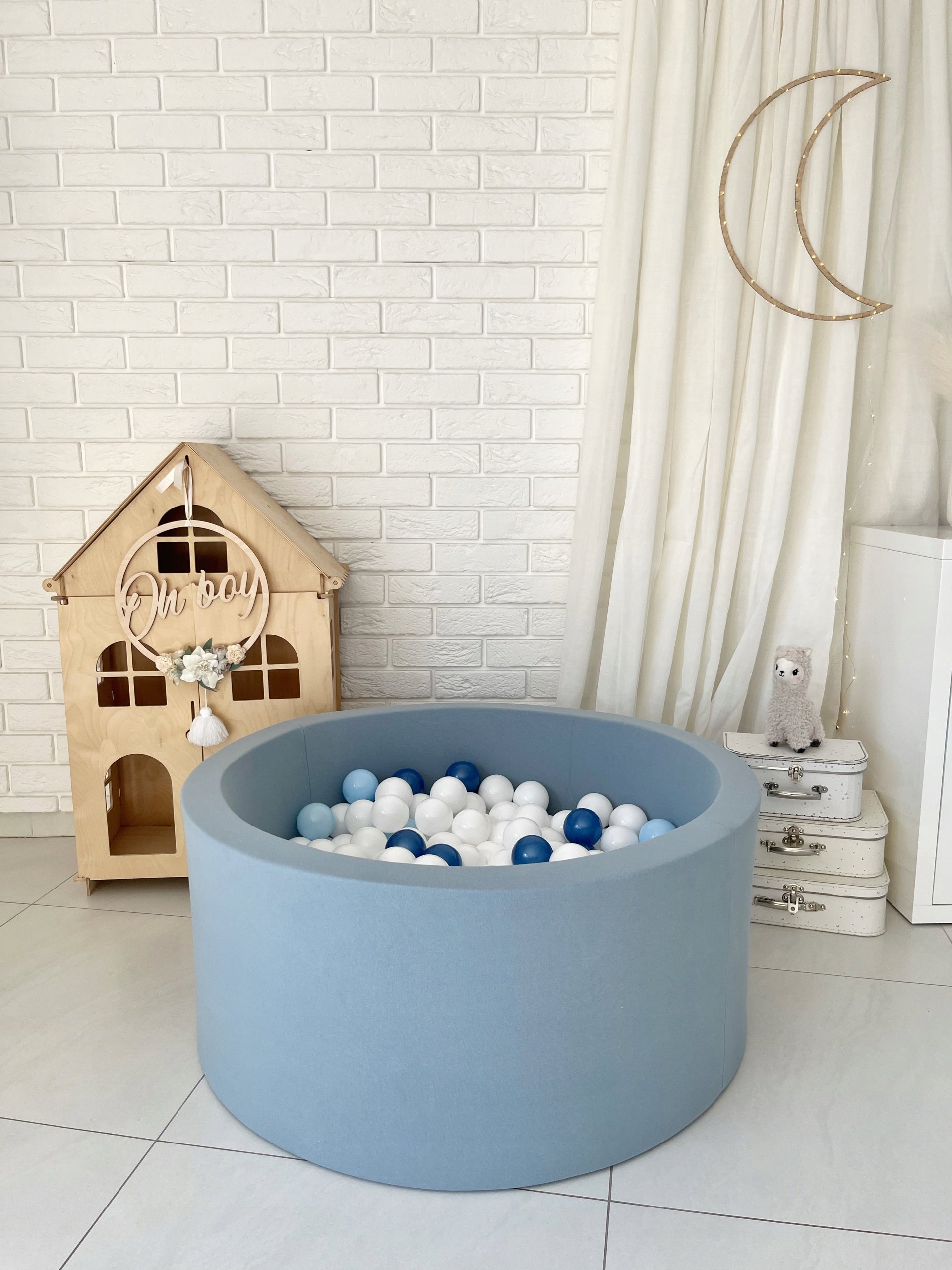 Dry pool with balls 40x90 Blue 300pcs - ANY MIX Manufacturer code 40x90/300