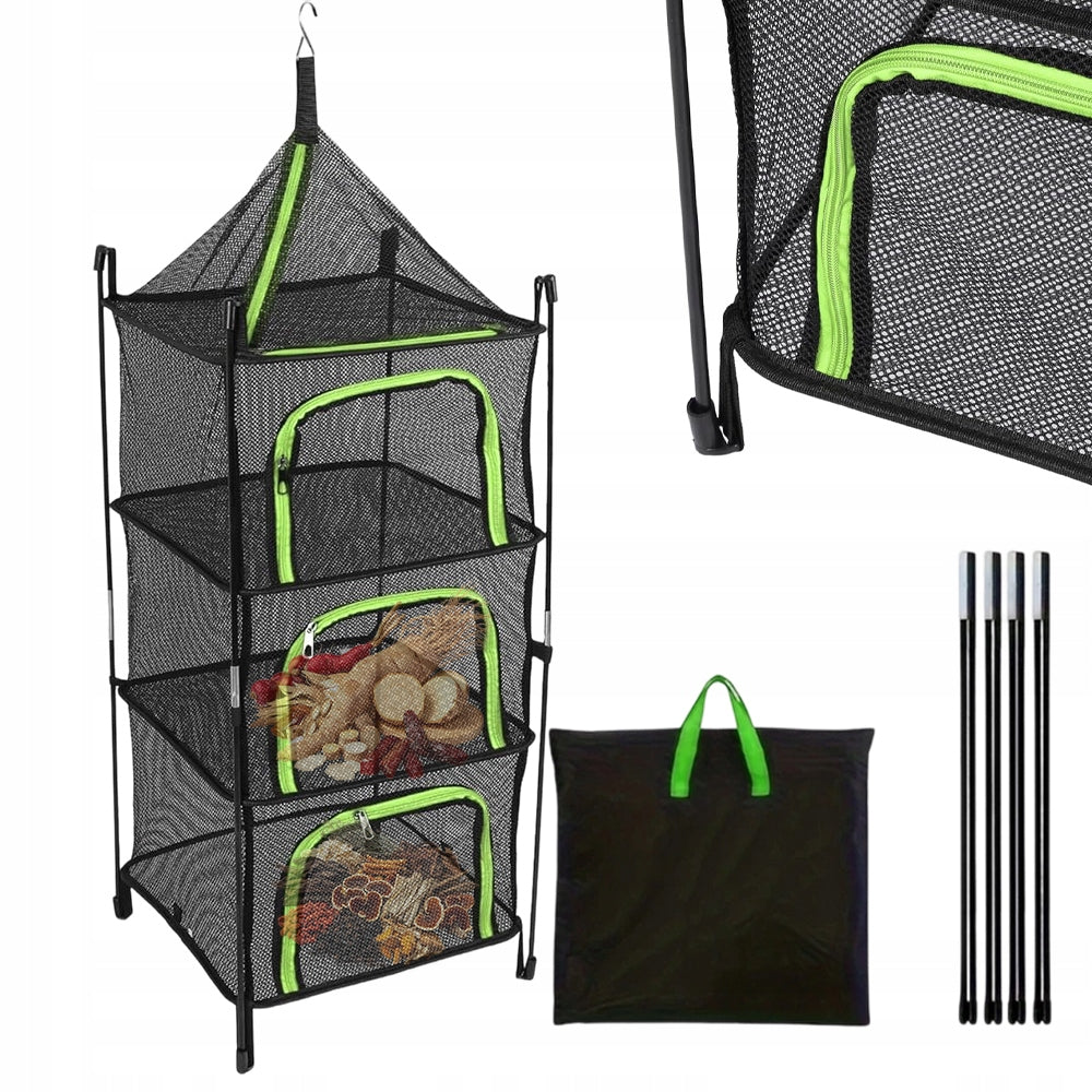 Dryer Mesh Hanging Dryer Foldable Adjustable Breathable For Flowers Packaging status original
