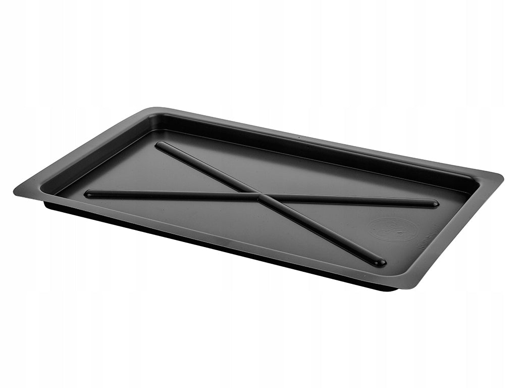 Dryer stand 35,5x23 cm black steel sheet Greblon Metpol