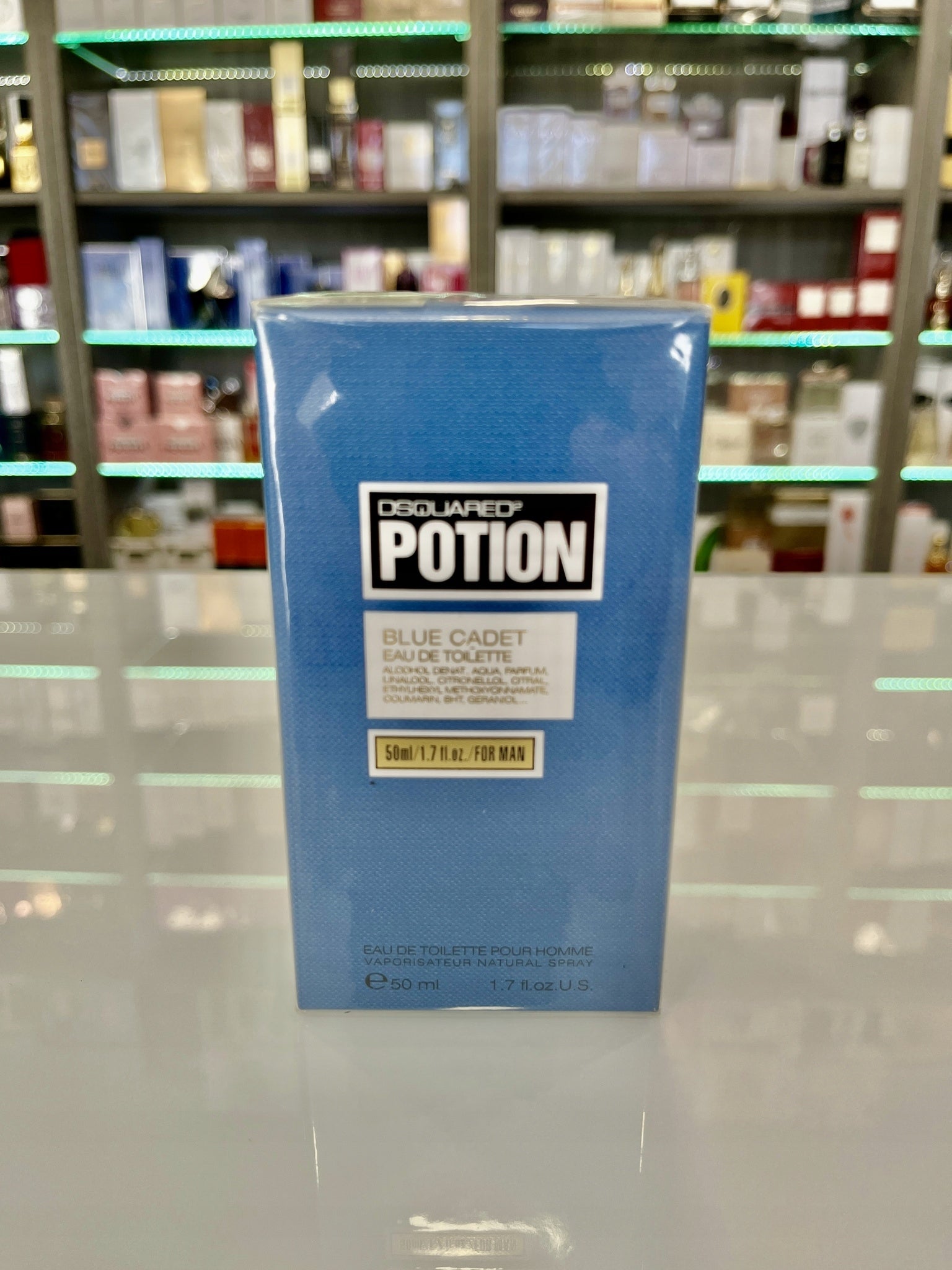 Dsquared Potion Blue Cadet Eau De Toilette UNIKAT 50ml Packaging status original