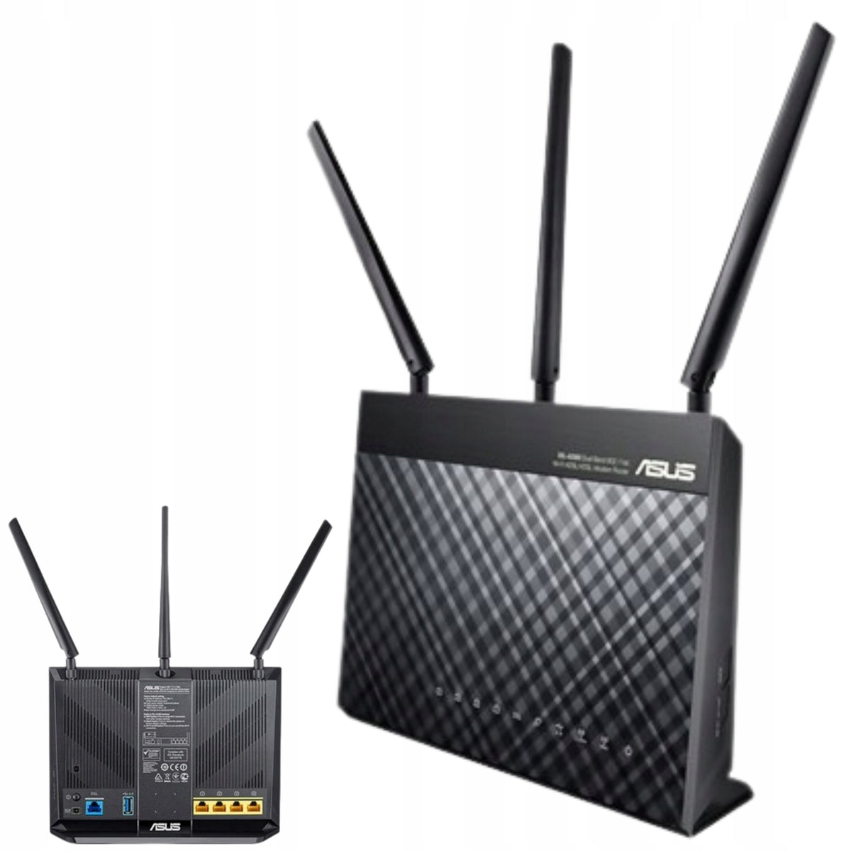Dual Band Gigabit Router with DSL Modem ASUS DSL-AC68U WiFi Windscreen