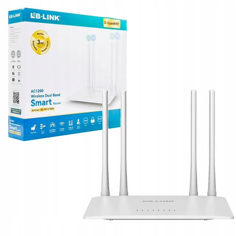 Dual-Band Wireless Wi-Fi Router Fast Powerful Home LB-Link