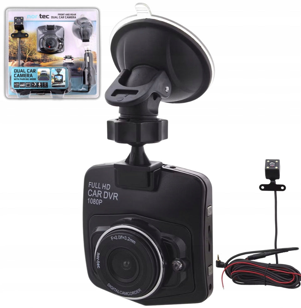 Dual Car Camera Nor-Tec Dual Car Camera Full HD LCD front rear