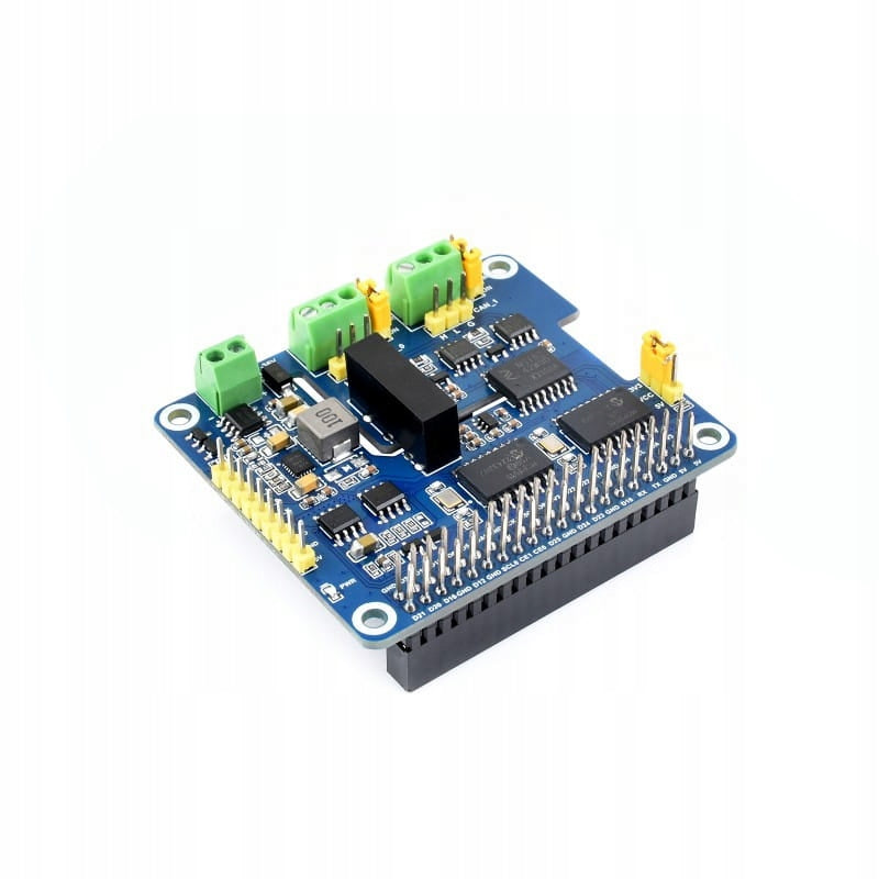 Dual Channel Insulated CAN HAT for Raspberry Pi - 2x CAN 2x MPC2515