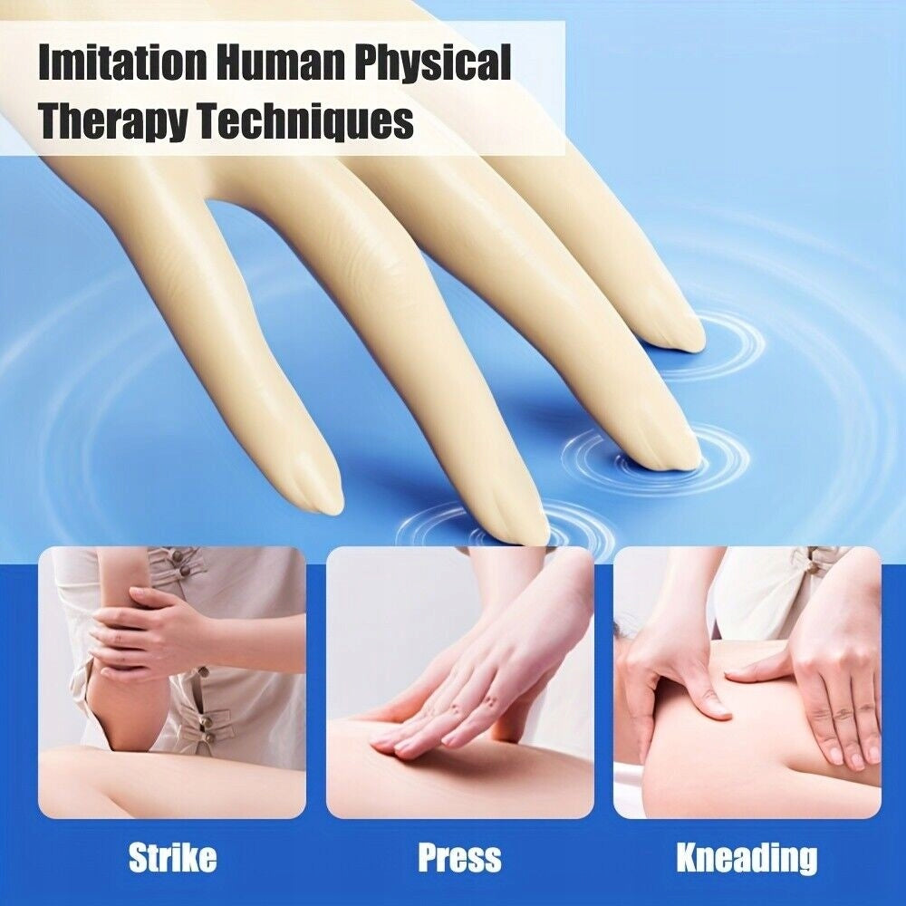 Dual Channel Muscle Stimulator TENS & EMS Machine Electric Massager Model Electric Pulse Massager