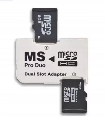 Dual MicroSD to MS ProDuo Adapter Manufacturer code PD