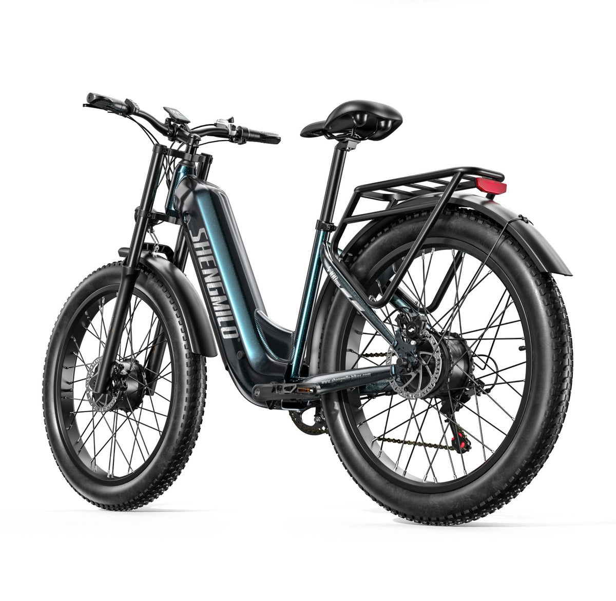 Dual Motor Electric Vehicles Shengmilo S700pro 2000W 25AH 45KM/H 26" Brand Shengmilo