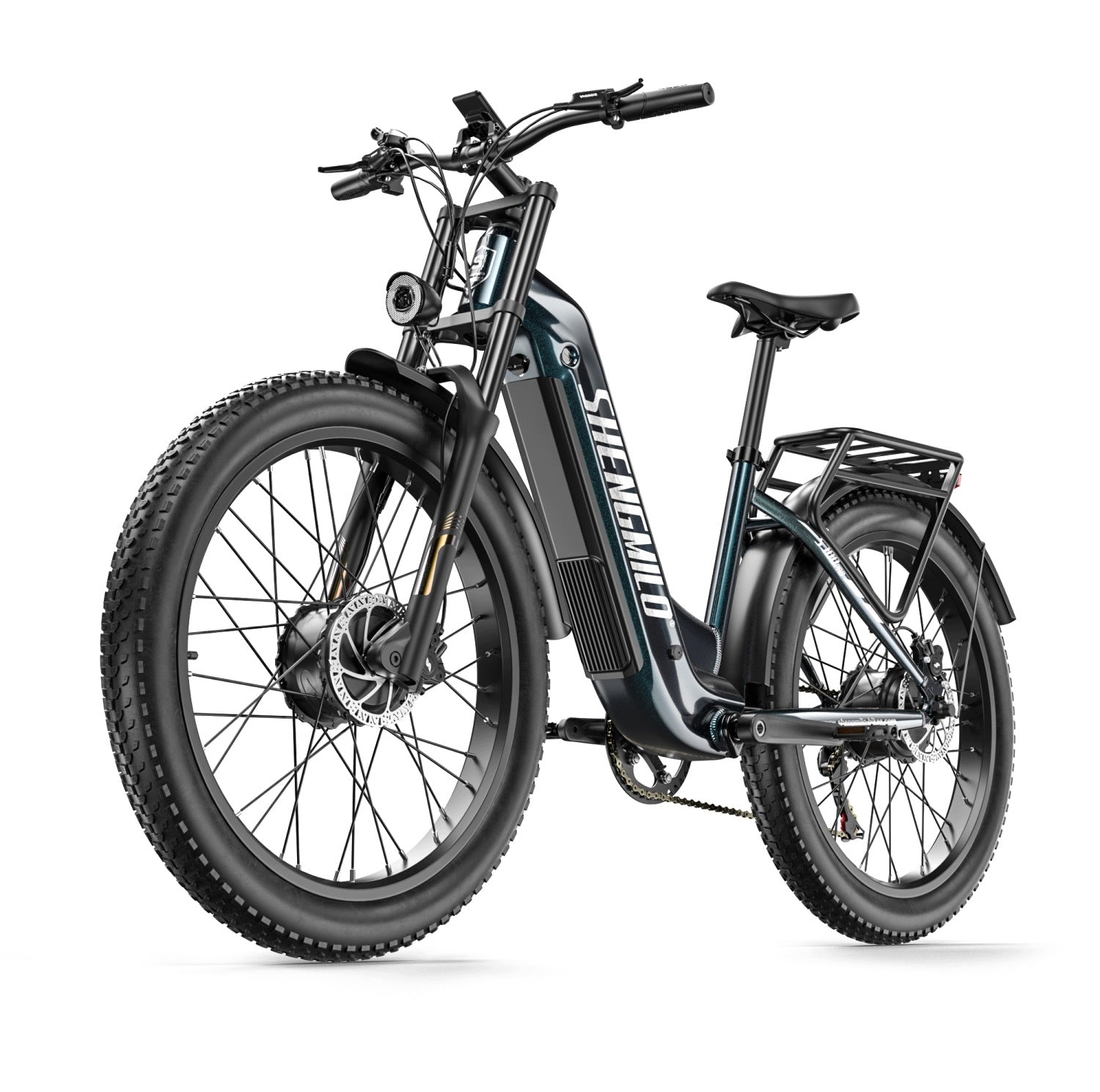 Dual Motor Electric Vehicles Shengmilo S700pro 2000W 25AH 45KM/H 26"